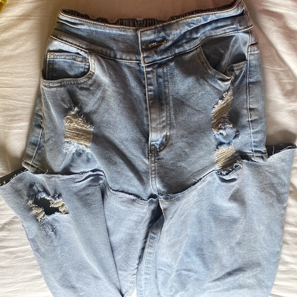 Irregular exposure jeans XS - Picture 7 of 8